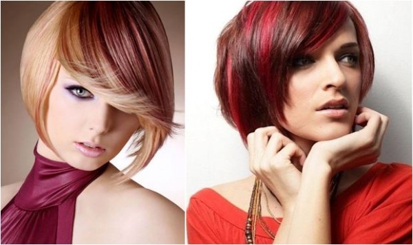 perfect short hair with coloring