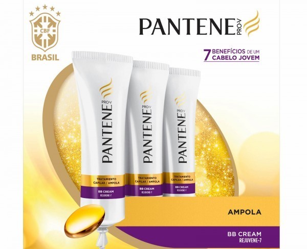 Blonde strands: bet on concentrated ampoules like those from Pantene