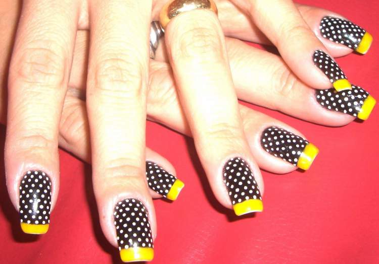 Photo of decorated nails