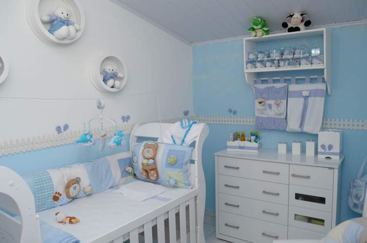 Traditional decoration for the baby's room