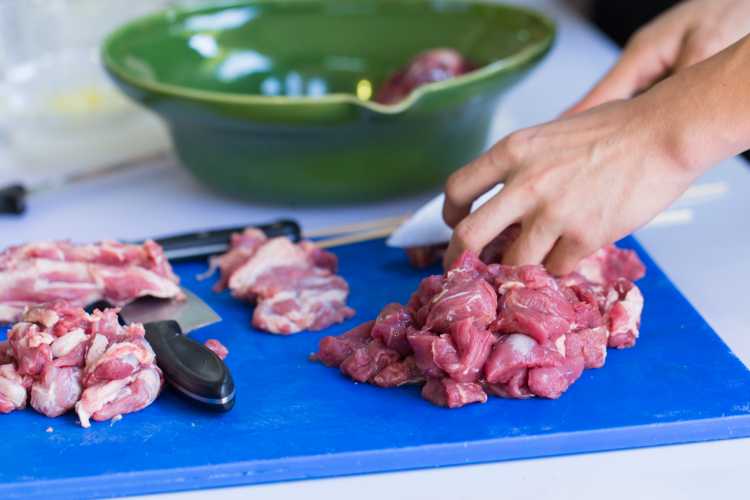 Cutting boards are one of the household objects that are very dirty