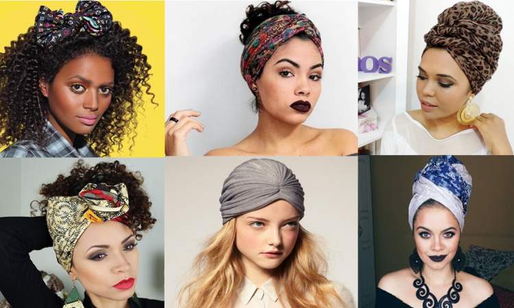 scarves and turbans for curly hair