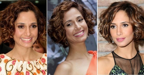 short curly hair models