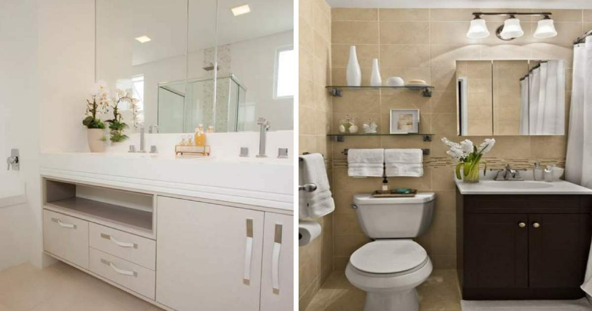 22 tricks to make a small bathroom more spacious