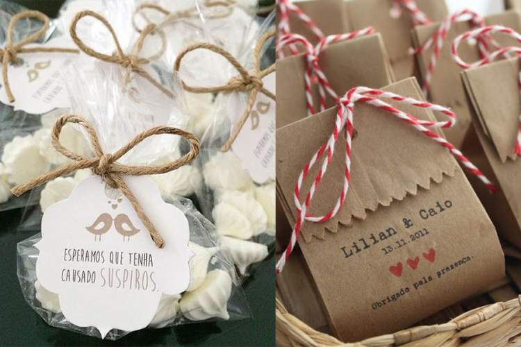 Sweet bags with cute and personalized packaging