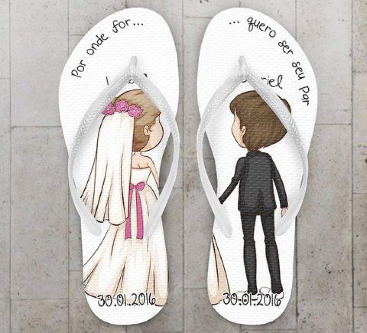 Slipper suggestion for a wedding favor