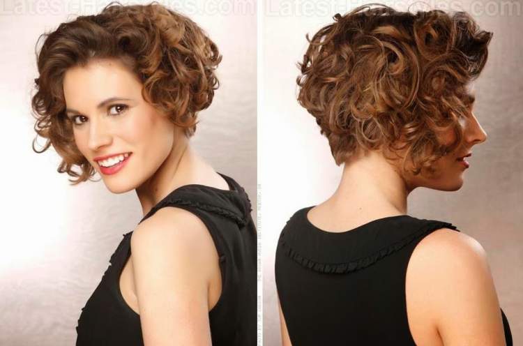 short cut for curly hair