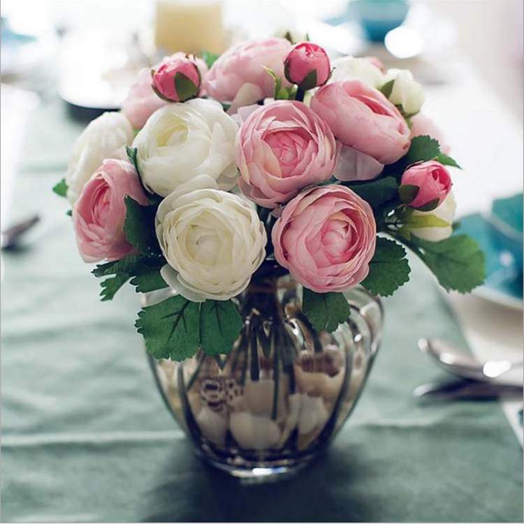 Camellia is one of the flowers for bouquets and arrangements