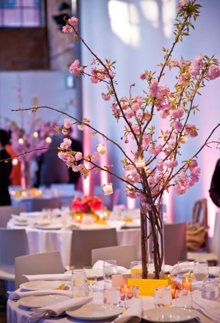 Cherry blossom is one of the flowers for bouquets and arrangements