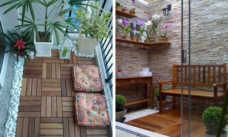 How to decorate the outdoor area with a winter garden