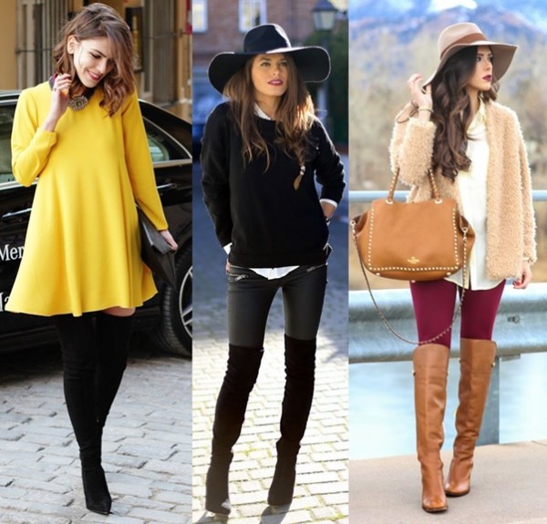 boots over autumn and winter accessories