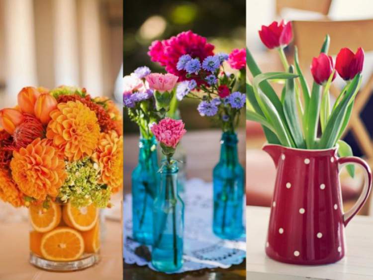 Ideas for decorating a home with flowers