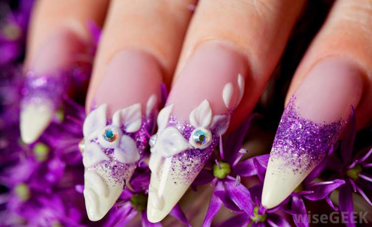 3d decorated nails