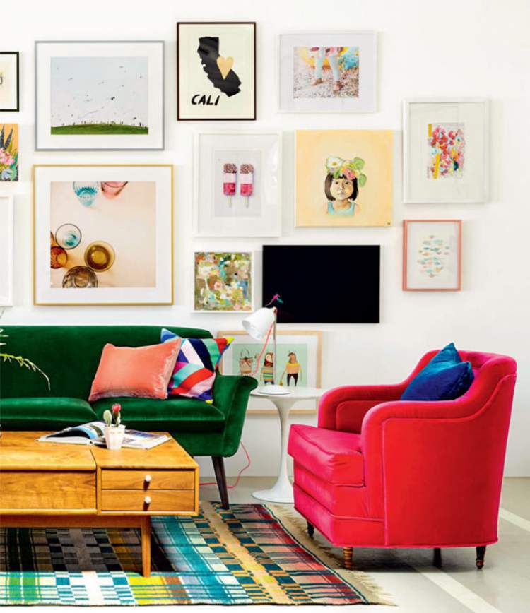 Color tips for decorating the living room