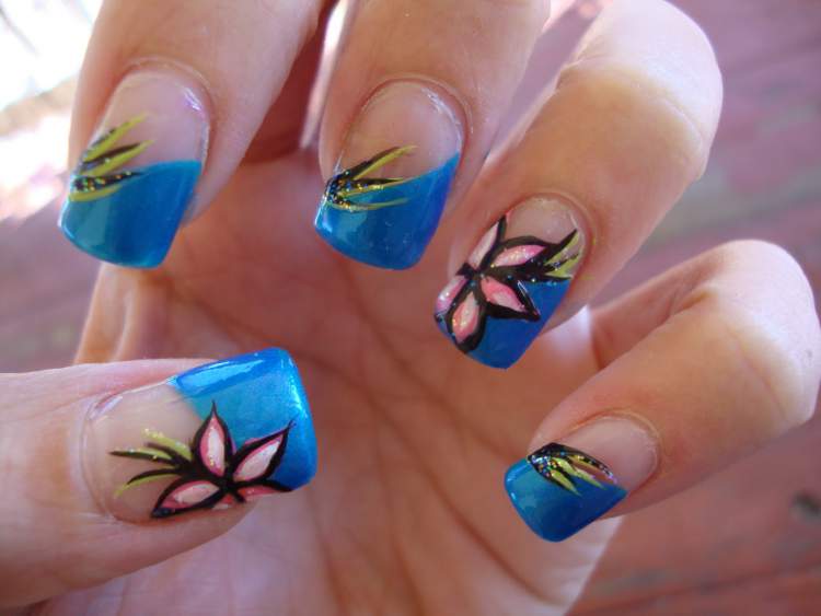 Nail Art Floral