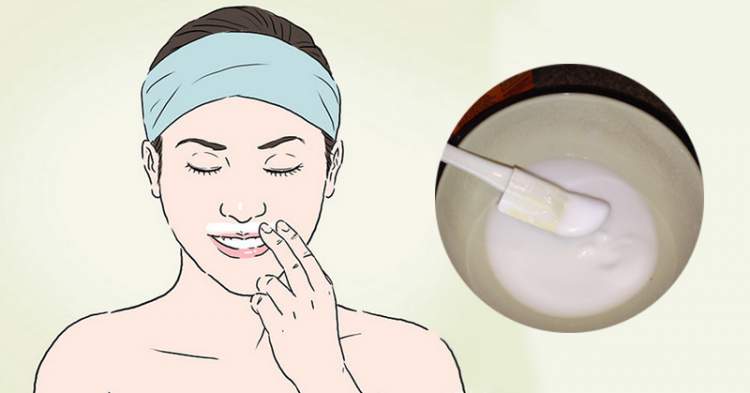 Recipe with baking soda to eliminate facial hair