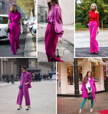 How to use magenta color in your looks