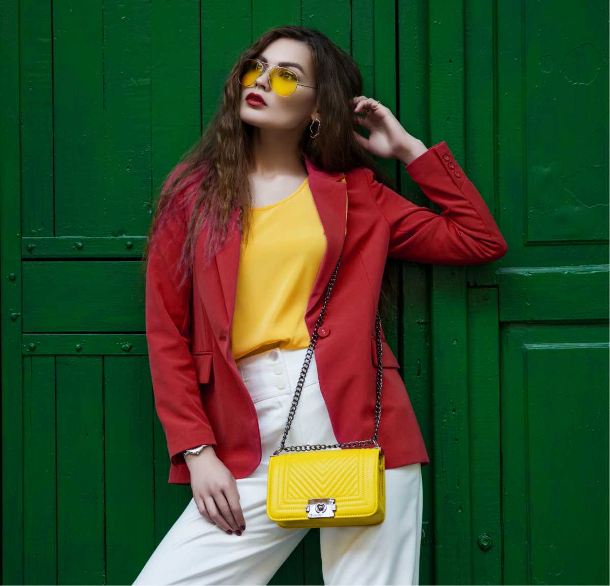 yellow bag, winter 2019 trend