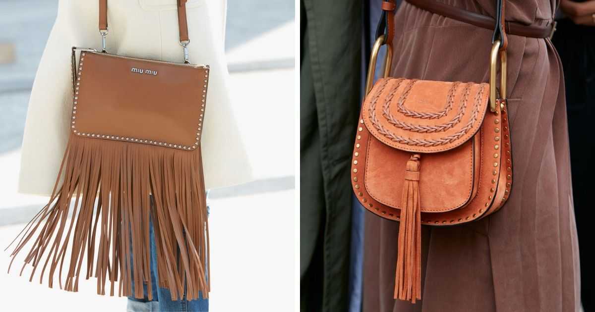 fringed bags winter 2019