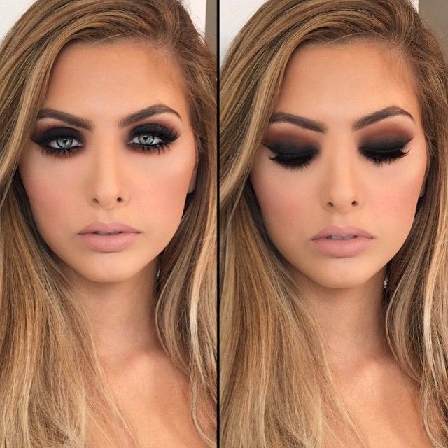 Black smoky eye: 11 steps to a perfect smokey eye +inspirations