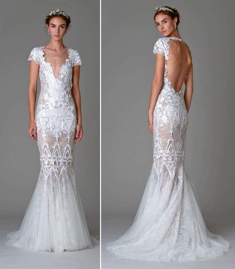 Lace wedding dress is one of the trends for 2017