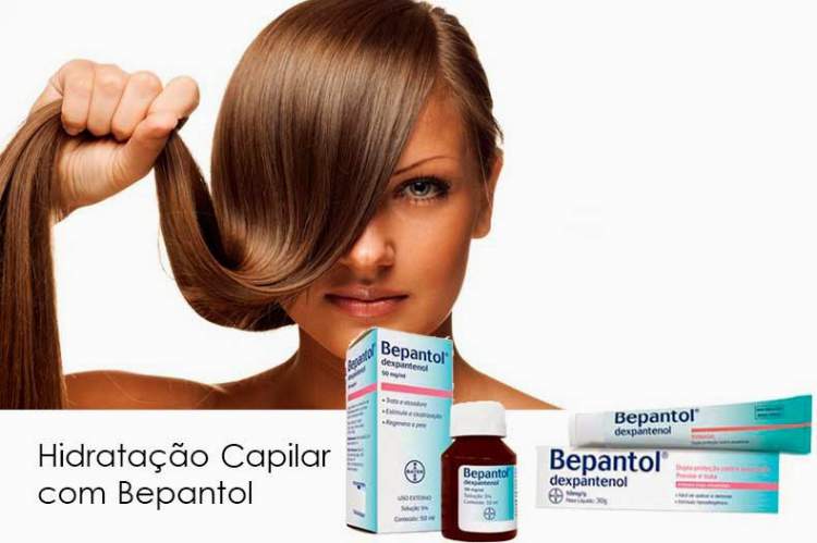 Extreme hydration for hair with Bepantol