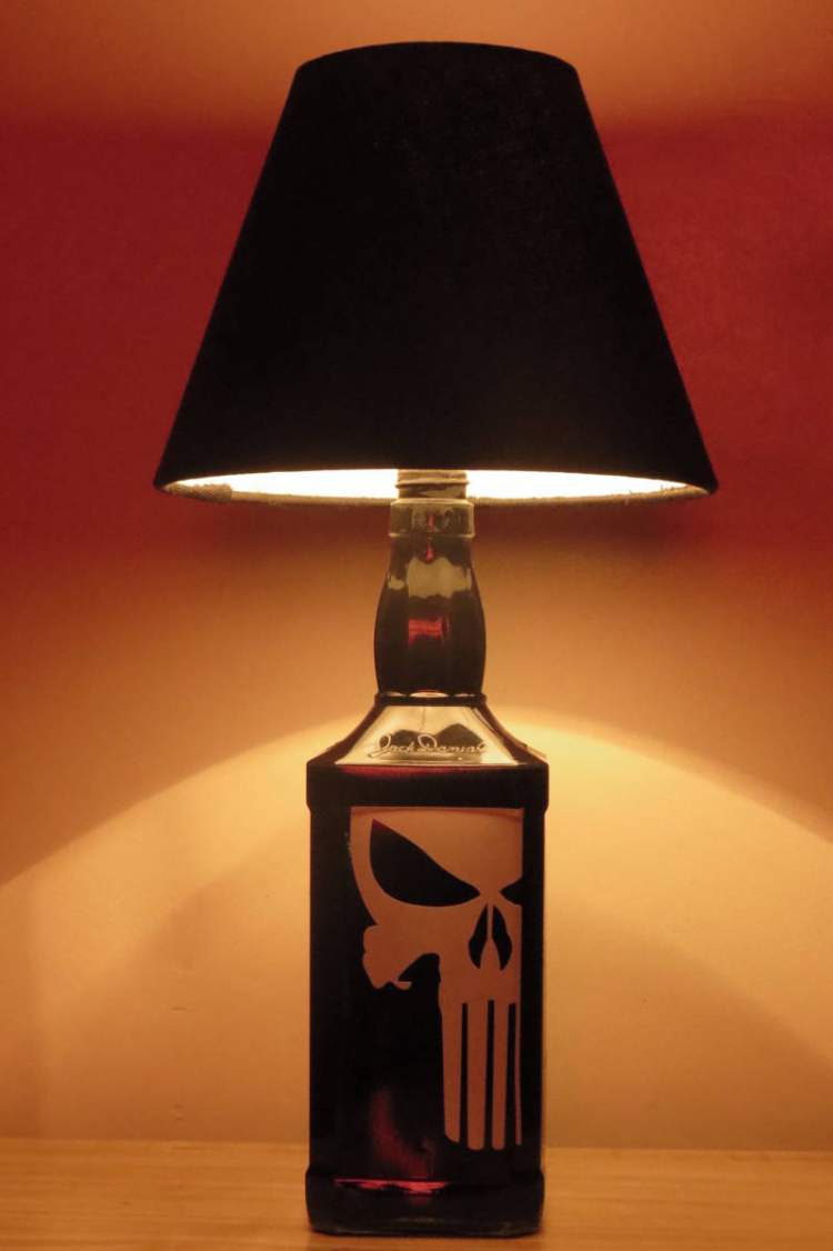 Bottle lamp