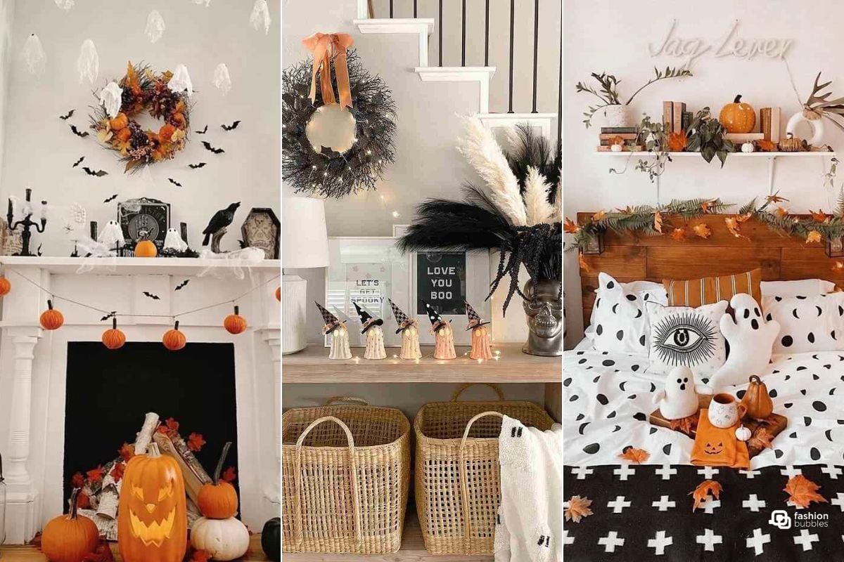 3 fotos de decoração de halloween