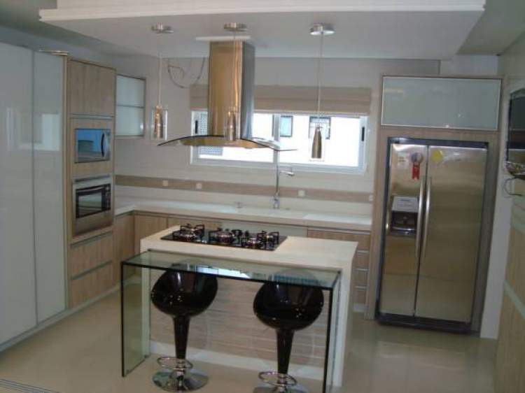 small kitchen with circulation space