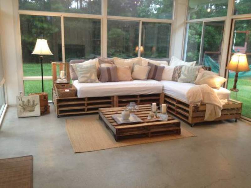 tips for decorating with pallets