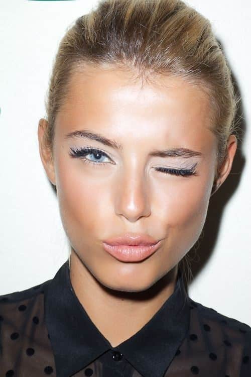 White eyeshadow: tips on how to use + inspiration