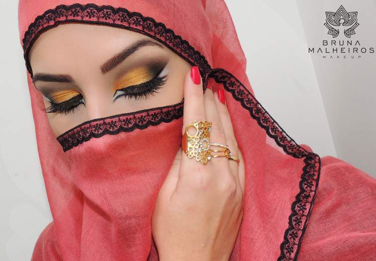 Arabic makeup tutorial