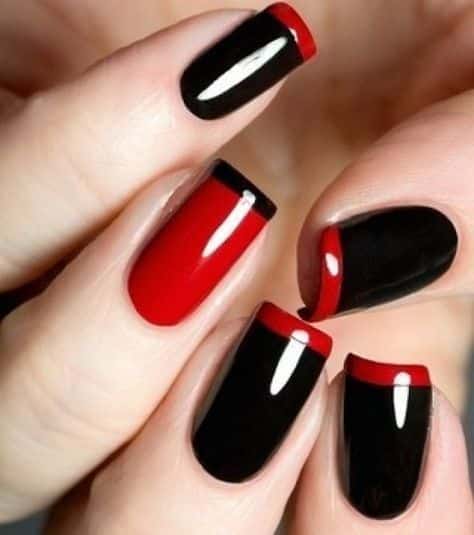 Black decorated nails: tips and inspiration for use