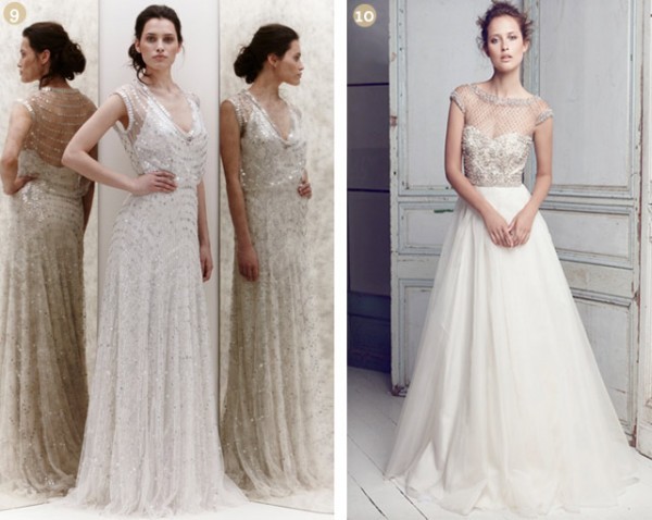 Glitter and embroidery in 2015 Wedding Trends