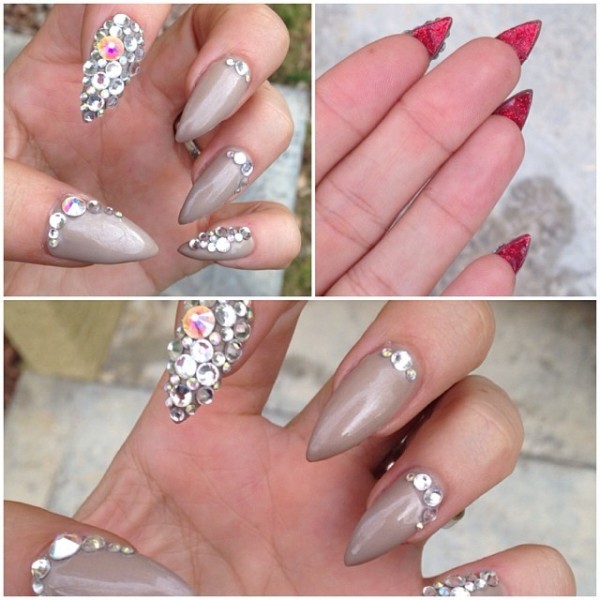 Photos of decorated nails