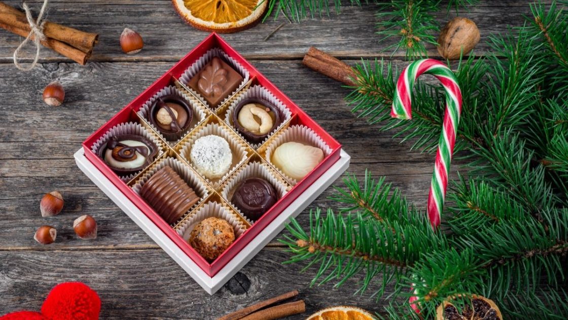 Chocolates are one of the Christmas gift suggestions