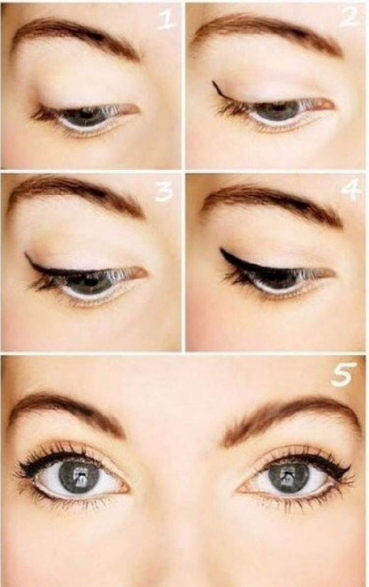 Eyeliner for close-together eyes