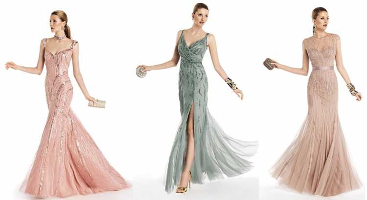 Candy color dresses are one of the trends for bridesmaids and graduates in 2019