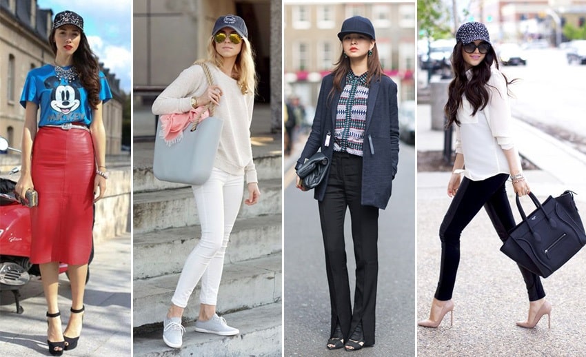 10 tips for wearing a feminine cap look + 65 inspirations