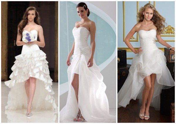 photo of modern wedding dresses