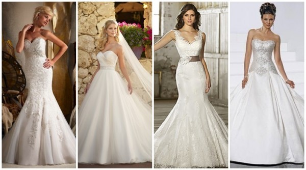 Wedding dress for every body type