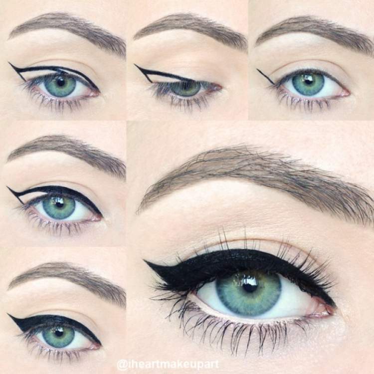 Makeup tricks for those with small eyes