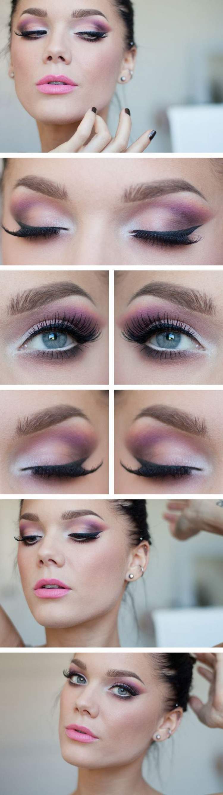 Makeup photos for those with small eyes