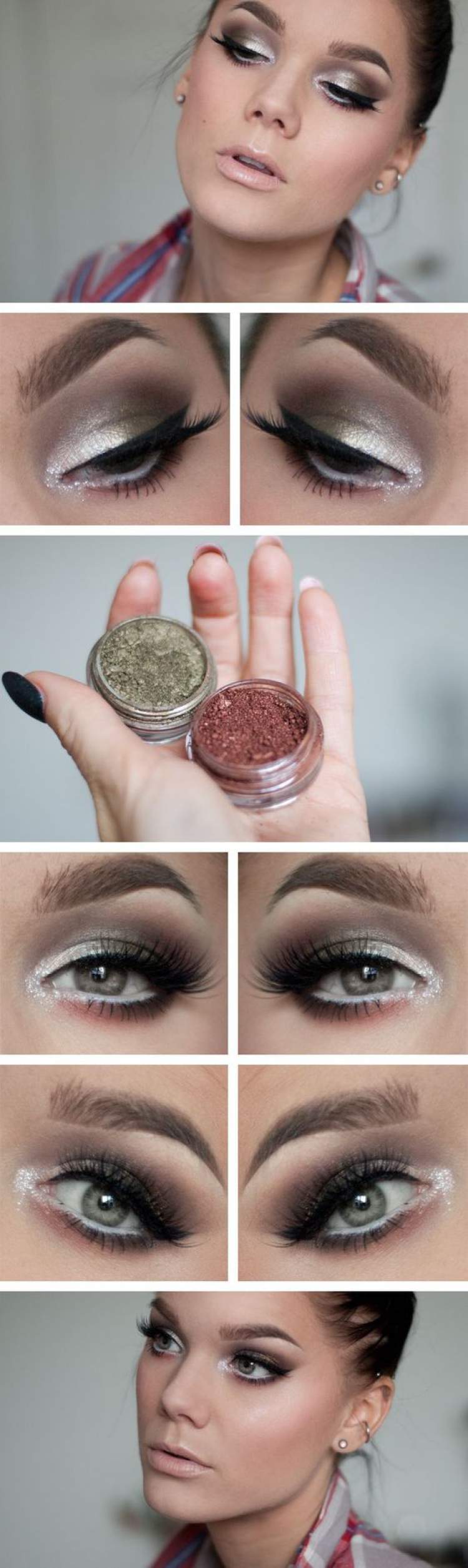 Makeup inspiration for those with small eyes