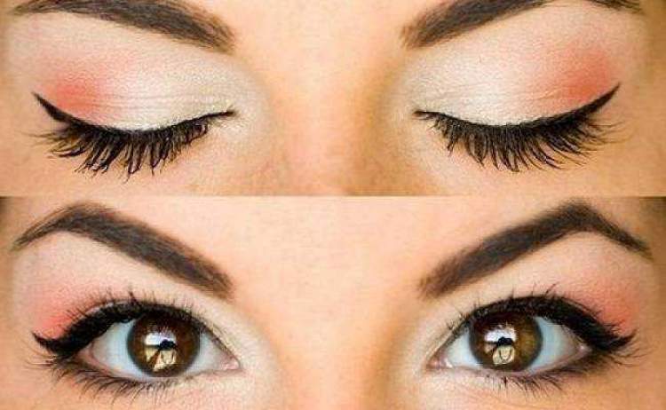 Makeup tricks for those with small eyes