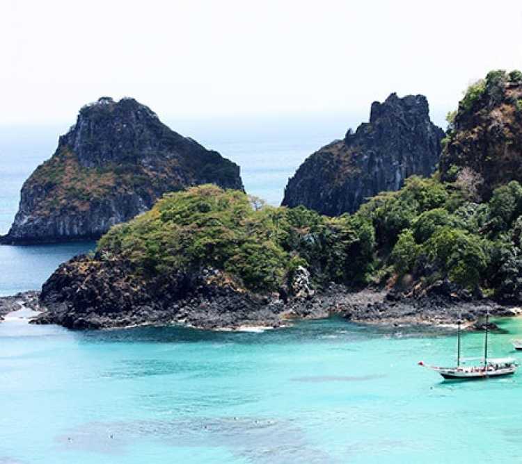 Fernando de Noronha is one of the stunning honeymoon destinations in Brazil