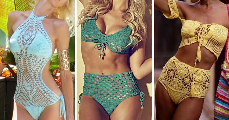 Crochet and craft work is one of the beach fashion trends for summer 2019