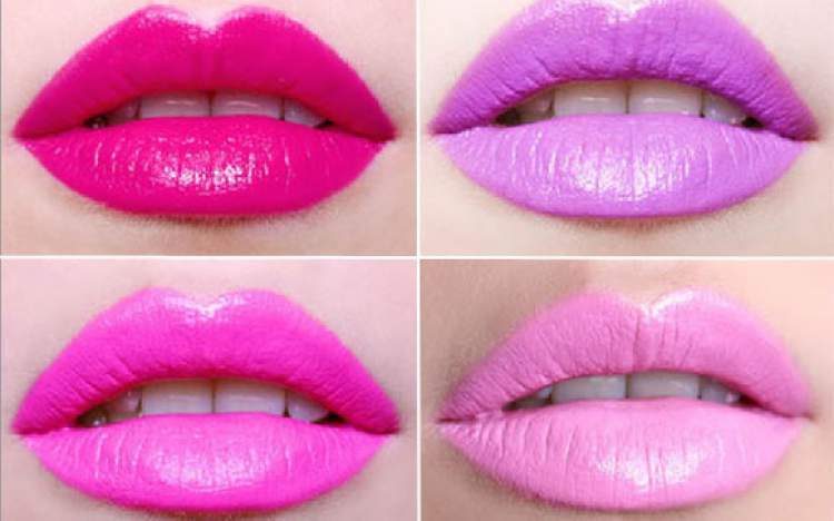 Pink lipstick makes your teeth brighter and your smile more powerful