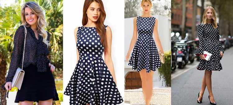 Polka dot print is one of the dress models to try in summer 2019