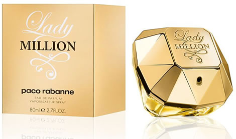 Lady Million, by Paco Rabanne is one of the perfumes for brides